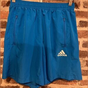 Adidas Aeroready Bright Blue Shorts Size Medium